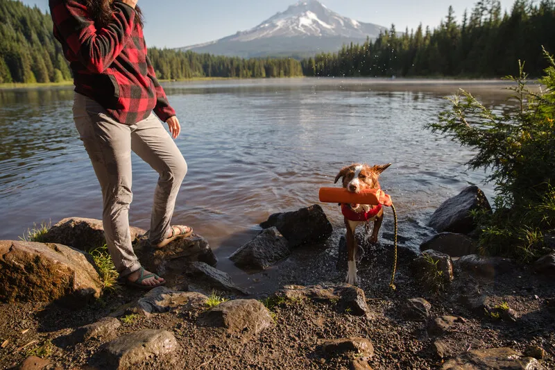 Ruffwear Lunker Toy - Campfire Orange-4